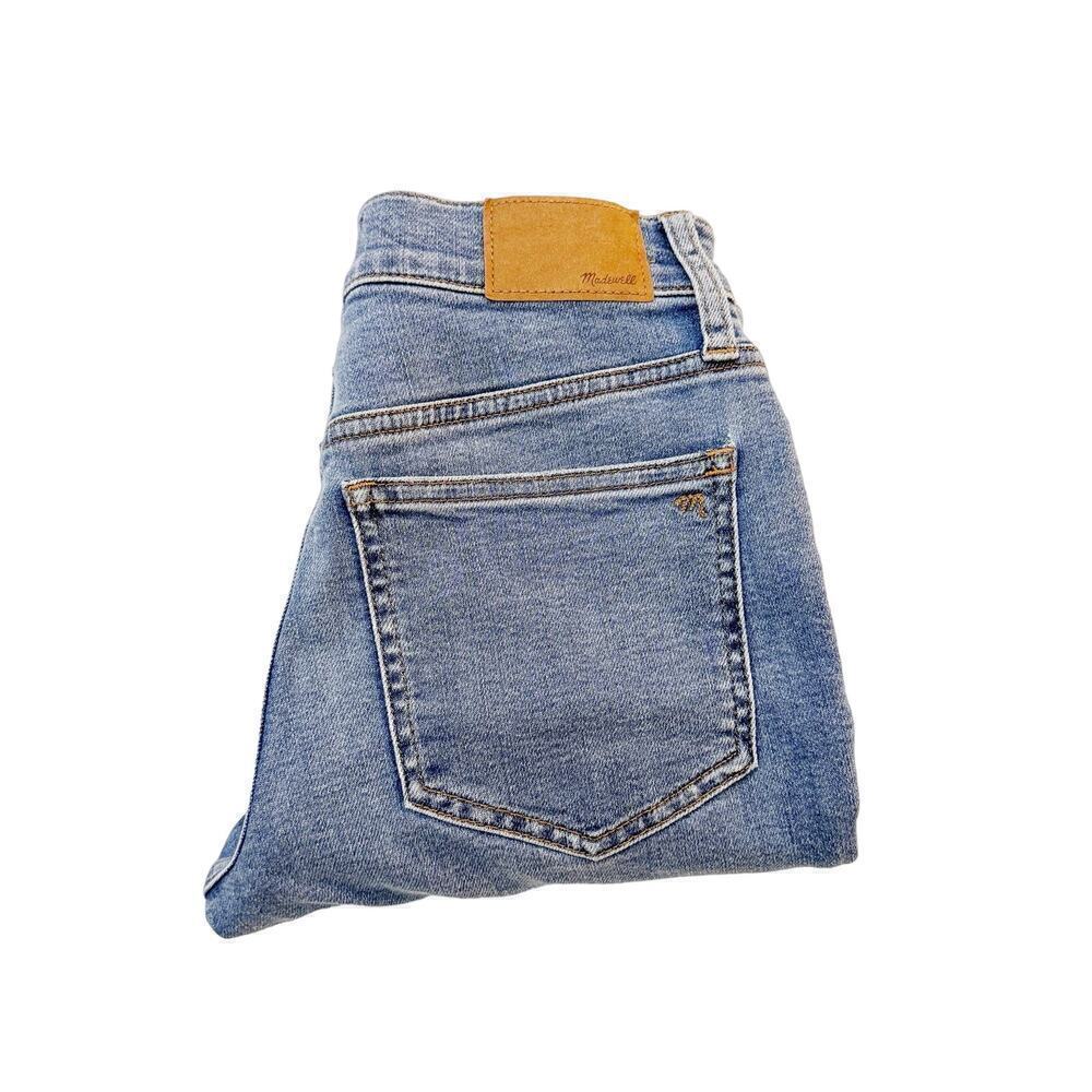 Madewell The Mid-Rise Perfect Vintage Jean Denim Raw Hem Size 24P
